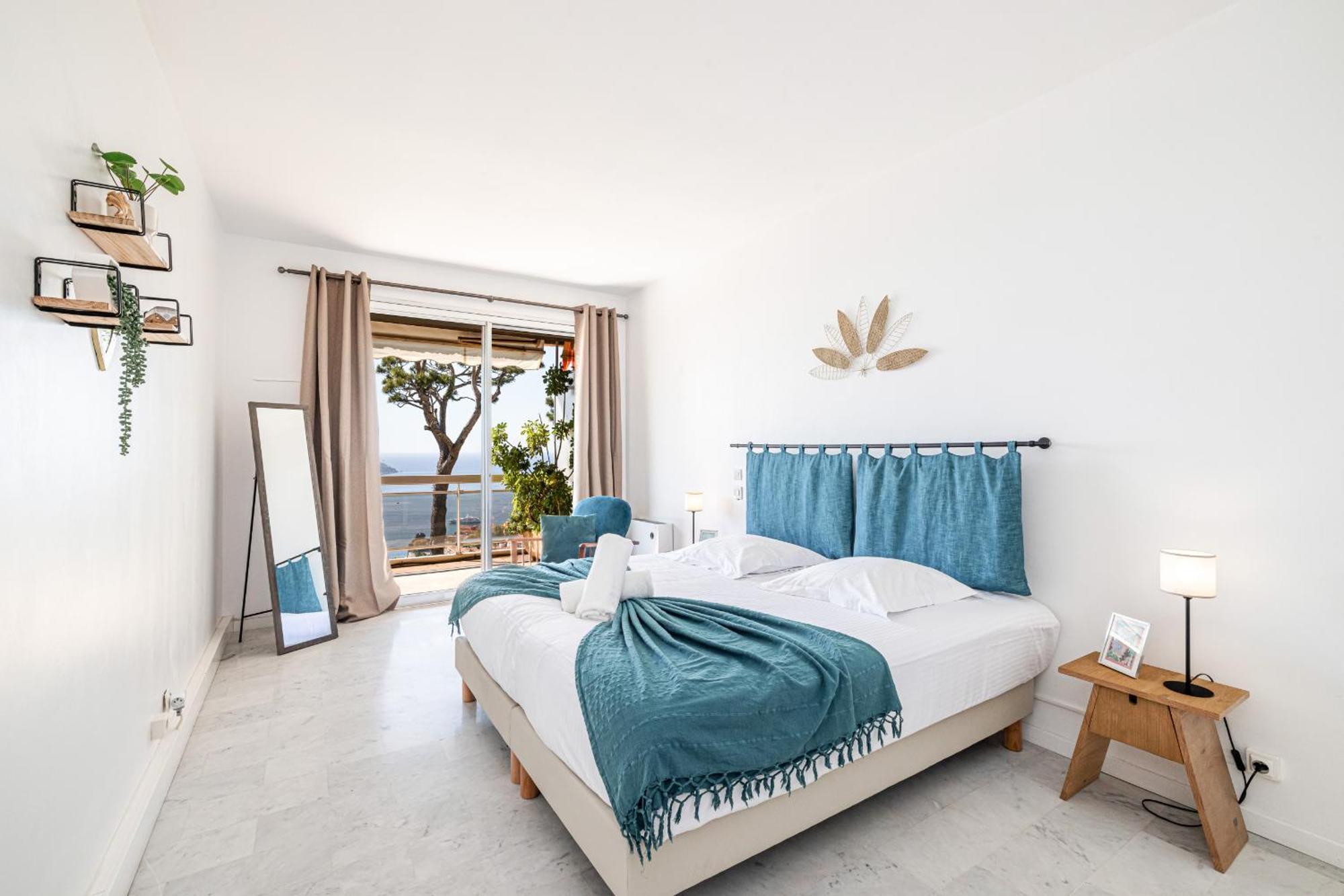 Extraordinary Sea View - 1 Bdr With Ac Apartment Villefranche-sur-Mer Luaran gambar