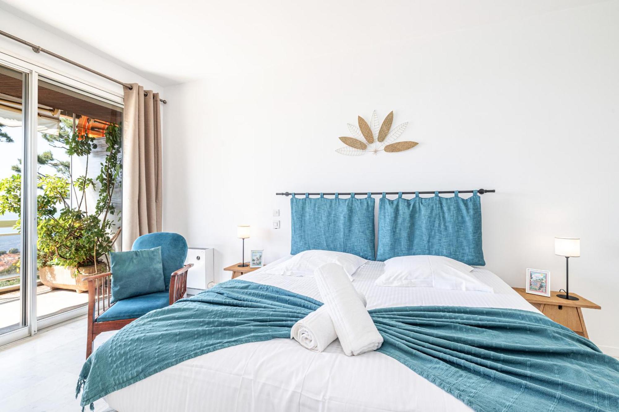Extraordinary Sea View - 1 Bdr With Ac Apartment Villefranche-sur-Mer Luaran gambar