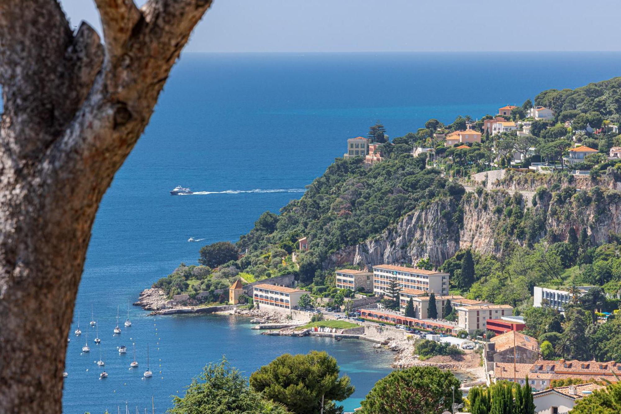 Extraordinary Sea View - 1 Bdr With Ac Apartment Villefranche-sur-Mer Luaran gambar
