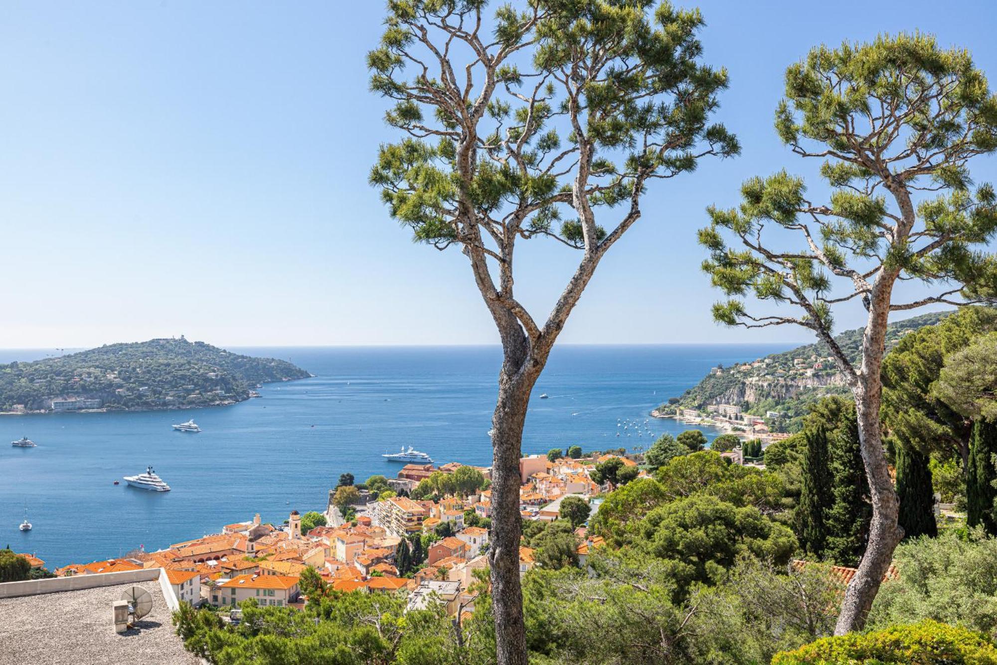 Extraordinary Sea View - 1 Bdr With Ac Apartment Villefranche-sur-Mer Luaran gambar