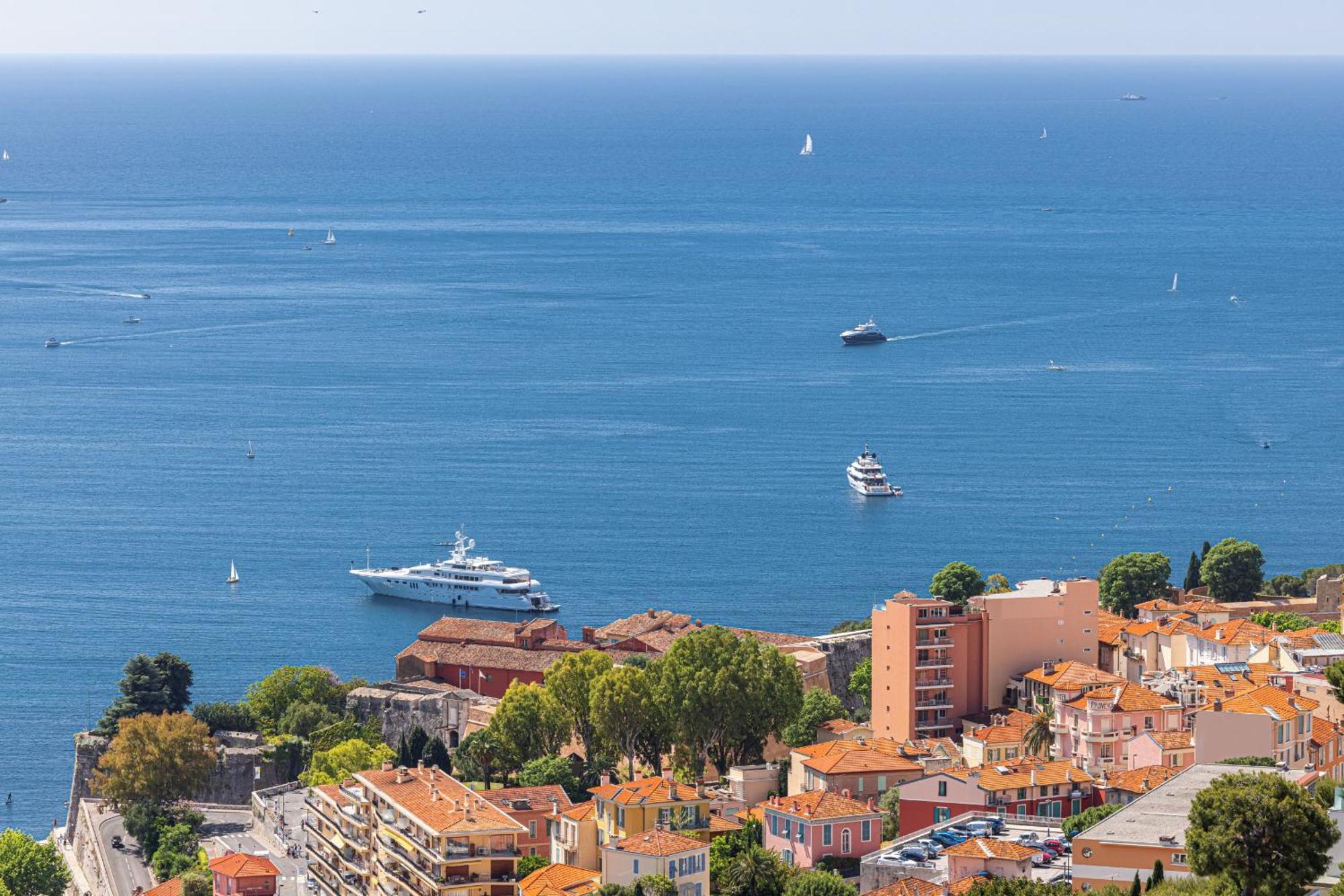 Extraordinary Sea View - 1 Bdr With Ac Apartment Villefranche-sur-Mer Luaran gambar
