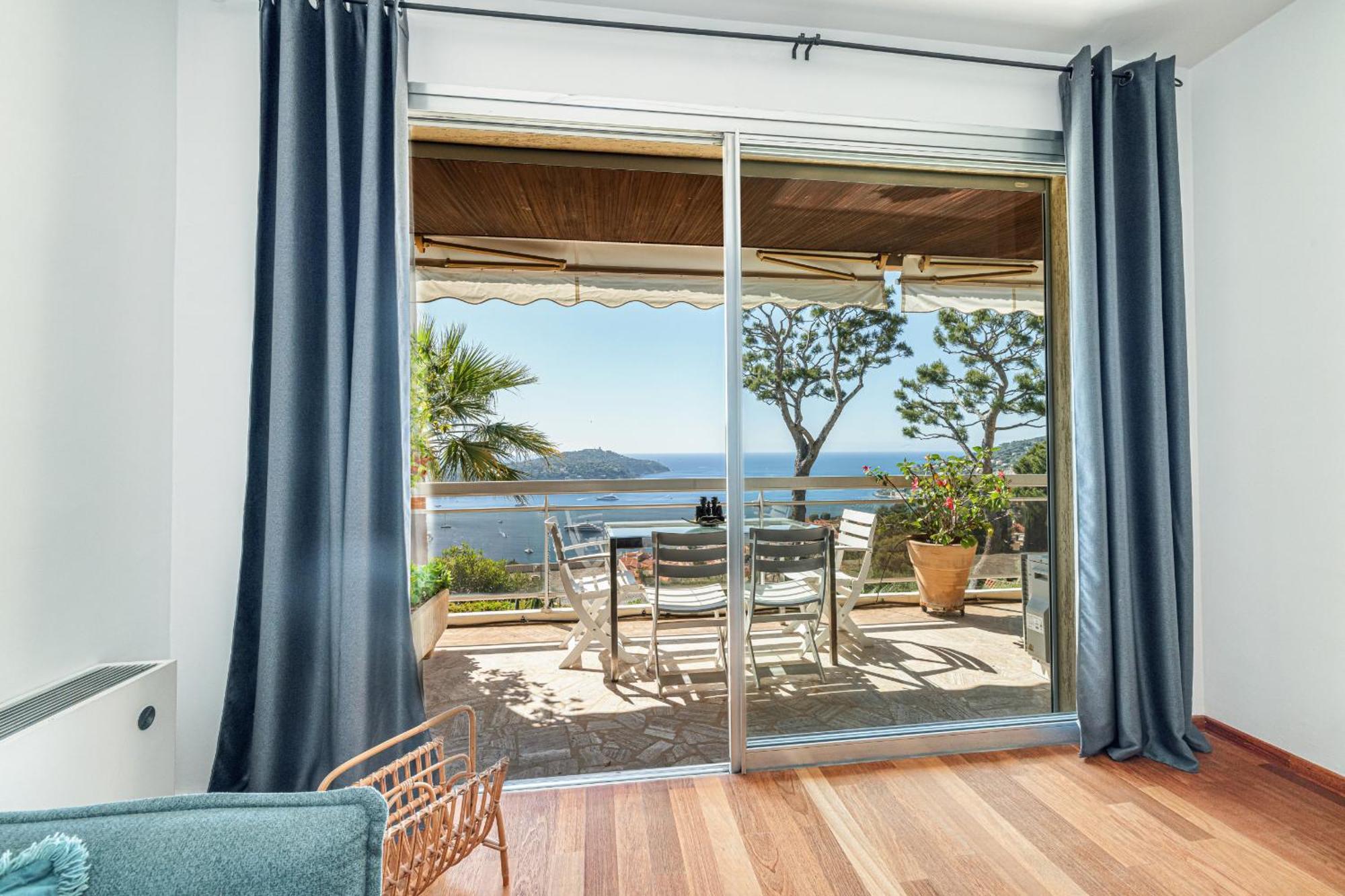 Extraordinary Sea View - 1 Bdr With Ac Apartment Villefranche-sur-Mer Luaran gambar