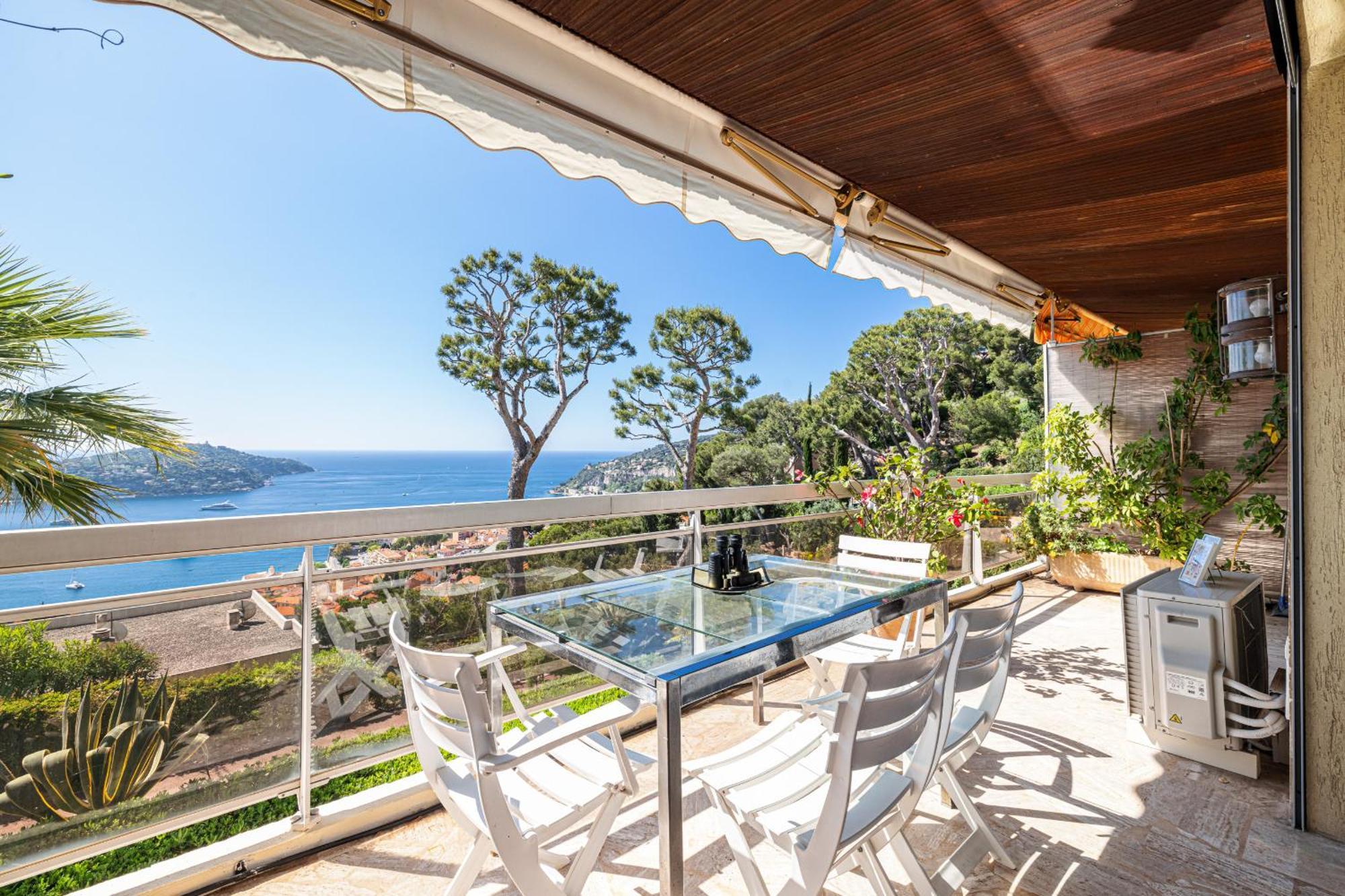 Extraordinary Sea View - 1 Bdr With Ac Apartment Villefranche-sur-Mer Luaran gambar
