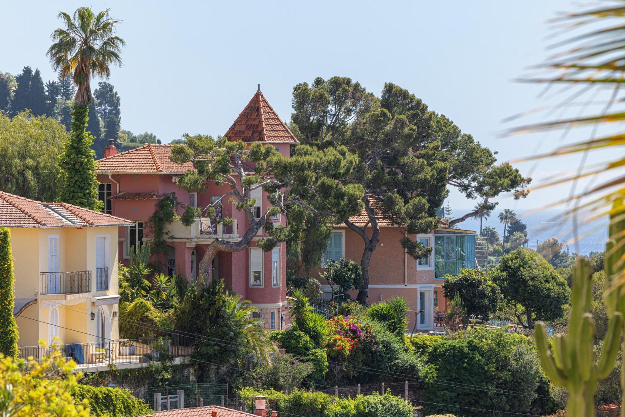 Extraordinary Sea View - 1 Bdr With Ac Apartment Villefranche-sur-Mer Luaran gambar